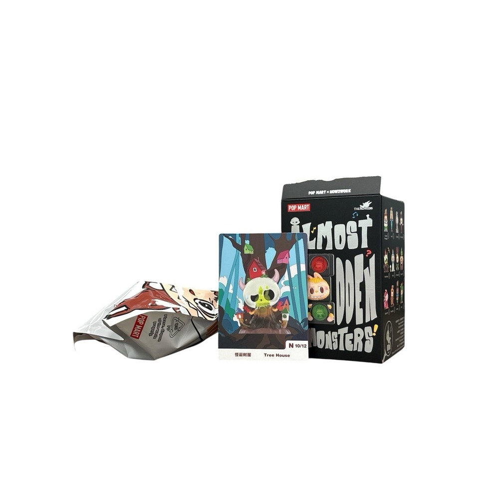 POP MART Labubu The Monsters Almost Hidden‎ Series "Tree House" - AUTHENTIC